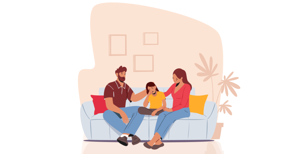 Parents Supporting Their Child