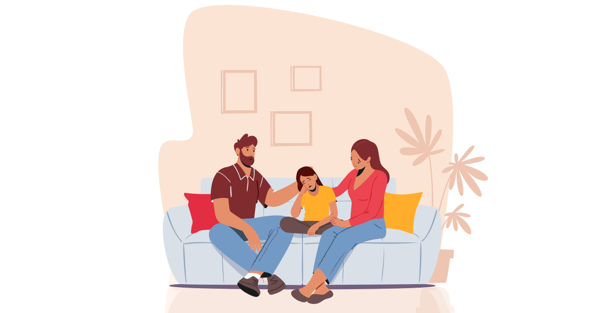 Parents Supporting Their Child